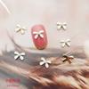 Acessórios Fritillaria Amor Simples Joias para Nail Art Gotas de Óleo e Diamantes Laço Francês Novo Estilo Estilo Fragrante Decoração de Unhas