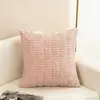 Almofada Decorativa Veludo Espiga de Trigo Corduroy Simples Estilo Ins Venda Quente Almofada de Sofá Transfronteiriça Temu Amazon