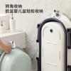 Gancho para lavabo, sin perforaciones, para baño, para colgar en la pared, para lavabo de baño, estante de almacenamiento para lavabo, bañera