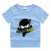 2023 Novas roupas infantis Camiseta de manga curta de verão para crianças Meninos e meninas Camisa de base de algodão Camiseta de meia manga para bebê Top infantil