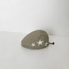 Boina Infantil Otoño Corea del Sur 2026 Estrella de Cinco Puntas Bordada Gorro de Bebé Gorra de Béisbol Gorra de Periodista Gorra Delantera