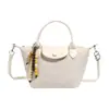Bolso Dumpling de Color Sólido a la Moda para Mujer, Bolso de Mano Versátil Retro Nuevo, Bolso Cruzado de Alta Gama para el Trabajo