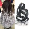 Trenza Sucia Fibra Química Crochet Cabello Peluca Trenza Sucia Africana Rama de Cabello Rollo Grande Cola de Caballo Rollo Natural Tejido Peluca Cola de Caballo