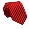 Corbata Jacquard Tintada en Hilo para Hombre 8cm Accesorios para Traje de Negocios Corbata con Logo a Rayas Stock Listo Venta al por Mayor