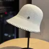 Sombrero de Pescador de Algodón de Color Sólido Estilo Coreano para Mujer, Sombrero Versátil con Protección Solar para Primavera y Verano, Sombrero de Cubo, Versión Coreana de Moda para Salidas