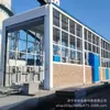 Plataforma de Lavagem Automática para Veículos de Engenharia, Estação de Lavagem Fechada para Caminhões Basculantes, Máquina de Lavagem de Rodas Inteligente Tipo Pórtico