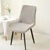 Funda de Silla Universal Universal para Silla de Comedor del Hogar Cubierta Elástica Todo Incluido Forma Especial Curva Funda de Silla de Una Pieza