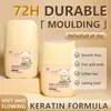 Creme para pentear e finalizar o cabelo, natural, sem enxágue, refrescante e não oleoso, especialmente projetado para meninas, recomendado para estilizar franjas na parte de trás da cabeça