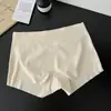 Shorts Íntimos de Seda Gelada Antibacterianos Anti-Exposição Sem Costura Segurança Dois em Um Anti-Constrangimento 2026 Verão Novo Estilo Leggings