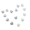 Aretes de Perlas Transparentes con Moño, Corazón, Amor, Alienígena Estilo Coreano Elegantes de Tamaño Pequeño Accesorios para el Cabello