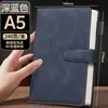 Cuaderno de Negocios A5 con Hebilla, Cuaderno Espesor para Actas de Reunión, Bloc de Notas para Oficina, Set de Cuadernos Corporativos Personalizables