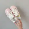 Tênis Casuais Femininos com Bico Redondo, Sapatos Casuais, Versátil, Novo Estilo Primavera 2026, Sapatos Planos Esportivos Respiráveis, Tênis de Treino Alemão de Nicho