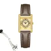 ORSGA Cuadrado Moda Pulsera de Reloj para Mujer Pulsera Cuadros Banda de Acero Fábrica en Vivo Transfronterizo Lujo Ligero Reloj de Pulsera de Cuarzo