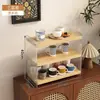 Portavasos de Acrílico de Escritorio Almacenamiento de Vasos de Agua Estante de Almacenamiento de Cocina Estante para Tazas de Mesa de Comedor Taza de Café Taza de Té de Múltiples Capas Estante para Juego de Té