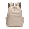 Mochila de tecido Oxford para mulheres, moderna, versátil, pequena e leve, bolsa escolar para senhoras, grande capacidade, estilosa, adequada para faculdade e deslocamento