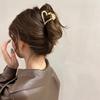 Amor Puro God of War ~ garota de hardware amor grampo de metal penteado para trás da cabeça feminina clip de tubarão grampo de cabelo simples acessórios de cabelo