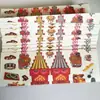 Joyería de Tumba Sacrificial Jinshan Yinshan Hoja Grande 4 Páginas, 12 Docenas, 10 Docenas, Un Paquete, Múltiples Diseños, Combinados y Emparejados, Lingotes Enviados