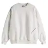 Moletom Masculino Gola Redonda Simples com Letras Estilo Americano para Primavera e Outono 2025 Moda Tendência Casual Versátil Jaqueta Masculina High Street
