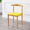 Silla de Comedor Nórdica Moderna Minimalista Silla de Comedor para Sala de Estar Taburete de Ocio para Escritorio con Respaldo Imitación Madera Maciza Arte de Hierro Silla Cuerno