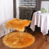 Alfombra con forma de corazón de lana sintética, alfombra linda de pelo largo para mesita de noche, decoración de sala de estar, cojín para asiento, perfecta para sesiones de fotos de niñas, color blanco