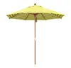 Lâmpada Solar Luminous LED Coluna Média Guarda-sol Manivela Guarda-sol de Praia ao Ar Livre Easley Repelente à Água Guarda-sol de Lazer para Pátio