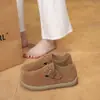 Zapatos Birkenstock de Suela Gruesa para Mujer Otoño 2025 Nuevos Planos Versátiles Slip-On Zapatos de Plataforma Retro Primavera y Otoño