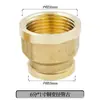 Adaptador Roscado de Acero Inoxidable Reductor Doble Rosca Macho Extensión Directa de 1/4 de Pulgada a 3/8 de Pulgada, 1/2 Pulgada, 3/4 de Pulgada a 1 Pulgada Accesorios para Tuberías de Agua