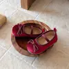 Zapatos de Piel para Niñas 2026 Nuevo Estilo Primavera y Verano Zapatos sin Cordones para Niñas Zapatos de Princesa para Niños de Primavera Zapatos para Bebés de Suela Suave