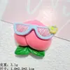 Gafas de Sol de Dibujos Animados de Resina Parche de Frutas Accesorios de Resina Material para Manualidades Pegamento de Crema Funda para Teléfono Móvil Pasador Diadema Material para Joyería