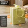 Cubo plegable para baño de pies para uso doméstico, Bolsa aislada para remojar los pies para exteriores, Tina portátil profunda para baño de pies para pantorrillas