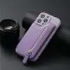 Adecuado para funda de teléfono Apple 16 Pro Max, cartera multifuncional, soporte de color sólido para 14 Pro, cubierta protectora para iPhone 15
