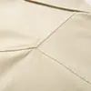 Jaqueta Zíper Americana Tendência Vibe Masculina Primavera & Outono Simples Cor Lisa Versátil Zíper Voo Roupa de Trabalho