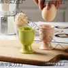 Tazas Creativas para el Desayuno de Pascua, Soportes de Huevo de Cerámica de Alta Gama, Bandejas para Huevos, Hueveras para la Mesa del Comedor