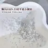 Pedras de Strass Redondas Pequenas K9 Sparkling White com 33 Facetas e Base Plana para Nail Art, Pacote Misto de Pedras de Strass Coloridas com Base Plana Decorações para Nail Art