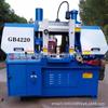 Fornecimento GB4220 máquina de serra de metal máquina de serra/máquina de serra de fita 20 coluna dupla horizontal máquina de serra de fita de metal