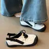 Sandalias Deportivas Bonitas-Feas para Mujer 2026 Nuevo Verano al Aire Libre Huecas Transpirables Zapatos de Entrenamiento Alemanes Zapatos Casuales Mary Jane