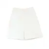 Shorts de Pierna Ancha Estilo A Moran Green para Mujer, Estilo Delgado de Verano 2026 Nuevos Shorts Casuales de Longitud Media Rectos Anti-Arrugas
