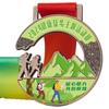 Medallas de Senderismo y Montañismo con Medallas Metálicas Grabadas y Tarjetas Conmemorativas para Eventos de Acampada al Aire Libre y Maratones de Aterrizaje