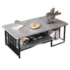 Mesa de centro para sala de estar, nuevo modelo 2026, moderna y simple, adecuada para apartamentos pequeños y casas de alquiler, mesa de té para balcón, mesa de centro simple