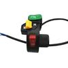 Acessórios para carro elétrico interruptor de combinação buzina de carro elétrico interruptor de luz cinco interruptores