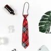 Camisa de Estudiante Corta Fresca Elástica Divertida para Mujer Versátil Cuadros Blanco y Negro Manzana Moderna Corbata Pequeña