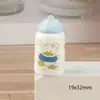 Simulación tridimensional de dibujos animados, botella de leche, pegamento de crema creativo, hecho a mano, DIY, paquete de materiales para accesorios de joyería de resina, venta al por mayor