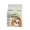 Almohadillas súper absorbentes e impermeables para mascotas, pañales desechables para perros, pañales para perros machos, pañales fisiológicos y almohadillas para orina
