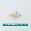 Colgante de Aleación Doble Mariposa de Diamante Completo Accesorios para Pendientes Pulsera DIY Joyería de Venta Caliente Transfronteriza Colgantes al por Mayor en Stock