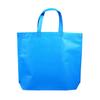 Bolso Logo Personalizado Publicidad Personalizado Pequeño Bolso de Compras Verde Bolso de Mano Biselado Empaque Bolsa No Tejida