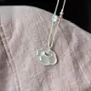 Pingente Ruyi Lock Nuvem Auspiciosa de Calcedônia Gelo Natural Agata Trava da Paz Ornamento Popular de Jadeíta Suprimento para Transmissão ao Vivo