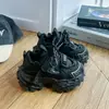 Zapatos de papá con suela gruesa para niños, nuevo modelo de otoño, zapatillas deportivas casuales para niñas, zapatos para niños con suela suave antideslizante, zapatos ligeros versátiles para niños