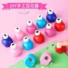 Máquina de relevo pequena economizadora de mão de obra manual máquina de impressão mini figura de pressão diy material feito à mão máquina de perfurar máquina de perfurar flor atacado