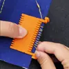 Artefacto de Bisagra de Alta Precisión para Coser a Mano con Bloqueo de Borde Auxiliar de Costura de Tela DIY Adecuado para Entusiastas de la Costura a Mano