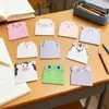 Animais de Desenho Animado Transfronteiriços, Notas Adesivas Fofas e Fofas de Formato Especial, Blocos de Notas Criativos, Registros de Alunos, Gatos Adesivos Fortes